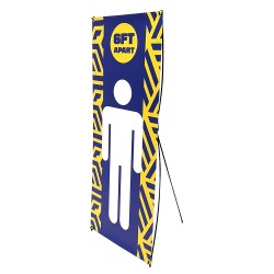 X Indoor Banner Stand | PRINT AND STAND PACKAGE X Indoor Banner Stand | PRINT AND STAND PACKAGE